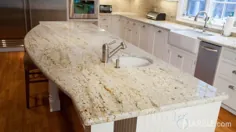 میزهای آشپزخانه گرانیت طلای استعماری |  Marble.com