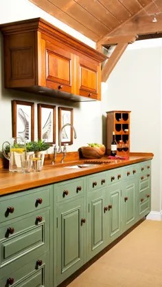 نحوه رنگ آمیزی کابینت های آشپزخانه در پنج مرحله آسان