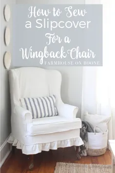 نحوه دوخت روکش دار برای صندلی Wingback