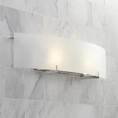 Soho 33 3/4 "Wide Chekkered Glass Light Bath Bathroom - # 16786 | لامپ به علاوه