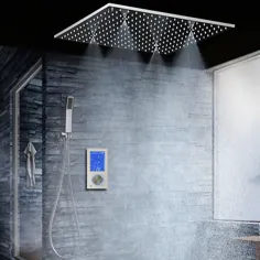 Flagstaff Digital Touch Thermostatic Complete Shower System با دریچه خشن