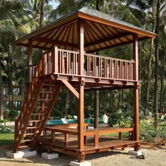 غرفه گرمسیری توسط PT Touchwood |  خانه ، آلاچیق ، ویلا و آلاچیق پیش ساخته بالی