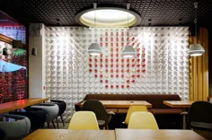 Red Cup Sochi - Retro Futuristic Interior توسط AllartsDesign