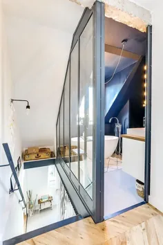 بازسازی یک دوبلکس با تراس در پاریس که به یک آپارتمان ایده آل خانوادگی تبدیل شده است - PLANETE DECO a world world
