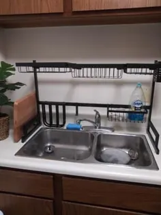 قفسه تخلیه از جنس استنلس استیل ، ردیف خشک کردن ظرف 2 لایه ظرفشویی ظرف ظرفشویی ظرف ظرفشویی ظرف ظرفشویی ظروف آشپزخانه ذخیره سازی نگهدارنده قاشق چنگال - Walmart.com