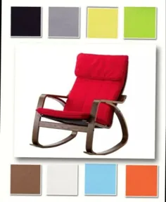 روکش صندلی ، پوشش تعویض ، صندلی IKEA Poang ، 28 پارچه را سفارشی کنید |  eBay