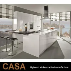 کابینت آشپزخانه طرح اروپایی با کابینت آشپزخانه طرح نقاشی چوب
