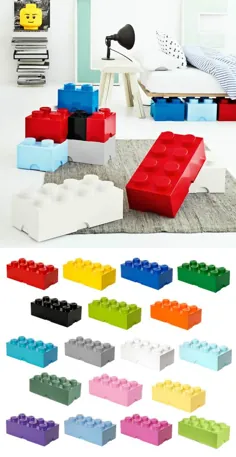 جعبه ذخیره سازی آجر غول پیکر LEGO - بزرگ - قرمز