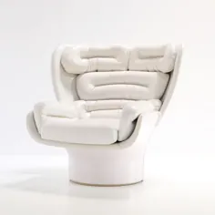 صندلی راحتی Elda توسط جو کلمبو برای راحتی ، دهه 1970 |  # 148979