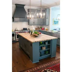 Maple ناتمام 8 فوت. L x 25 اینچ. D x 1.5 اینچ. T Butcher Block Countertop-BF-8 - The Home Depot