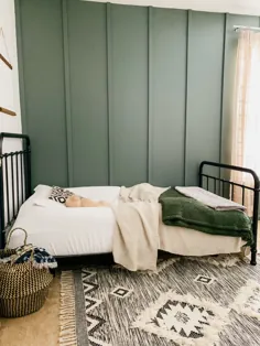 اتاق خواب کودک نوپا سبز