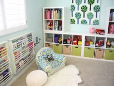 ذخیره سازی فوق العاده Ikea Playroom