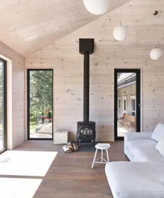 Anik Péloquin یک خانه شکار در کانادا را به یک خانه تابستانی تبدیل می کند