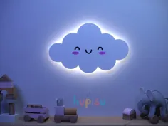 Cloud Light اتاق کودک نور مهد کودک نور شب اتاق کودک |  اتسی
