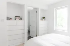 کمال مینیمالیستی گرم الهام گرفته از Scandi در خانه ای کاملاً سفید در تورنتو