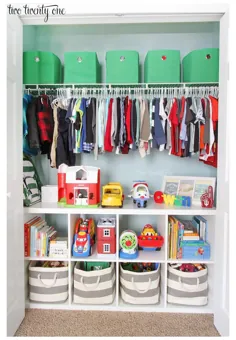 کودک نو پا ایده های اتاق ذخیره سازی اسباب بازی