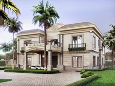 ویلا مسکونی کلاسیک ، دبی ، طراحی شده توسط KG DESIGN
