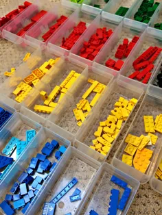 3 راه حل ذخیره سازی LEGO برای مجموعه های بزرگ