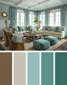 11 طرح رنگی دنج برای اتاق نشیمن برای ایجاد هماهنگی رنگ در اتاق نشیمن #livingroomideas