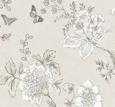 کاغذ دیواری کلبه فرانسوی گلدان وحشی گل گیاه وحشی |  اتسی