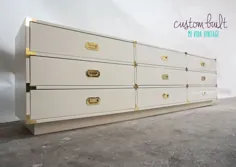 BUILT2ORDER // لباسهای سفارشی ساخته شده برای کمپین و Credenzas - انتخاب شما از رنگ لاک یا پایان - اکنون با استفاده از اتمام اتومبیل