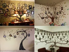 ایده های فاب در هنر دکوراسیون درخت درخت خانواده