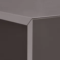 EKET ترکیب کابینت دیواری ، خاکستری تیره ، طول: 27 1⁄2 ". بیشتر بدانید! - IKEA