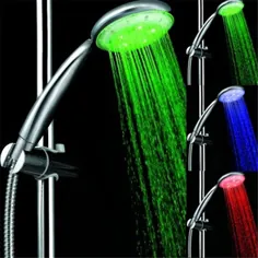 9.88US $ | 3 رنگ تغییر دوش LED Tourmaline SPA آنیون دست حمام حمام هدایت شوینده فیلتر فیلتر دوش دستی صرفه جویی در آب | آب دوش آور | آبگرم آبگرم آنیونتورمالین - AliExpress