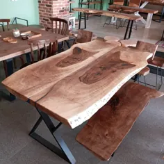 میز غداخوری ۶ نفره ساخته شده از چوب گردو