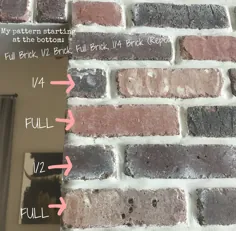 دیوار آجری DIY: نحوه ایجاد یک دیوار آجری "واقعی" در معرض "جعلی"