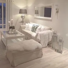 37 ایده برای اتاق نشیمن سفید و نقره ای که به شما الهام می دهند - خوشبختی دکوراسیون منزل