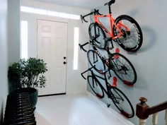 قفسه های دوچرخه - خانه جایی است که دوچرخه خود را آویزان می کنید - DaHÄNGER