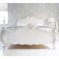 تختخواب سفید فرانسوی Provencal Sassy