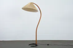 لامپ کف مدرن Bentwood Caprani دانمارکی - یافته های مدرن میانه قرن