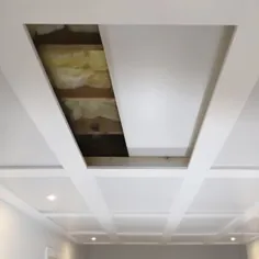 سقف های قهوه ای DIY با پانل های متحرک • نیمه حرفه ای بازسازی