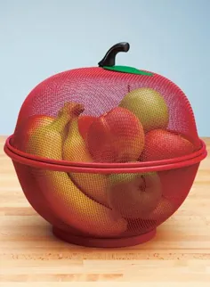 سبد میوه ای به شکل سیب