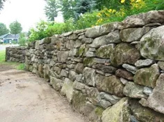 نحوه ساخت دیوار نگهدارنده سنگی پشته ای خشک به روش صحیح