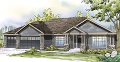 طرح New House: Oak Hill 30-810