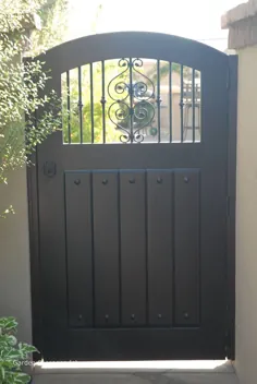 دروازه های چوبی Premium # V2 - معابر باغ