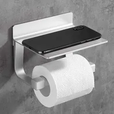 توالت توالت Hoomtaook Porte Papier Derouleur Papier Toilette Adh & eacute؛ sif Fort Porte-Papier Toilette