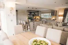 آشپزخانه سنتی / غذاخوری / سالن - Stratford Upon Avon - طراحی داخلی شرکت Field و Co.