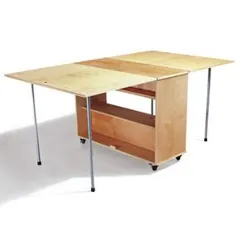 نحوه ساخت یک میز کار تاشو جمع و جور با فضای ذخیره سازی