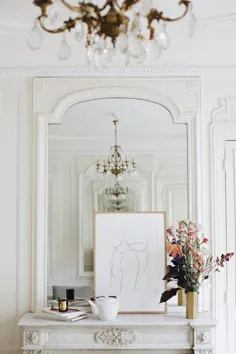 27 شومینه پاریسی و ایده های تزئینی مانتو