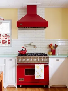 12 ایده طراحی برای یک آشپزخانه یکپارچهسازی با سیستمعامل رنگارنگ
