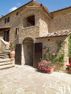 Nicholas Risley معمار یک خانه کشاورزی ایتالیایی را بازسازی کرد |  خلاصه معماری