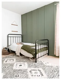اتاق بچه های خاکستری و سبز