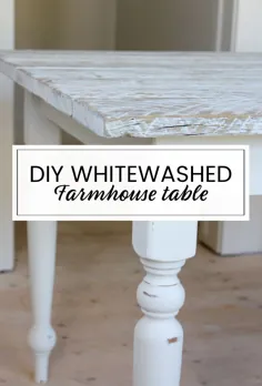 میز خانه مزرعه سفید