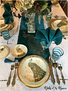 سفره خانه مخصوص طاووس Grace Graces اتاق ناهار خوری رسمی - وزوز دبی