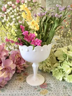 گلدان گلدان شیشه ای شیر ظرف شیشه ای شیر عروسی شیشه شیرینی عروسی |  اتسی