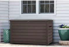 Keter XXL 230 Gallon Plastic Deck Storage Container Container Box Outdoor Patio Garden Furniture 870 Liters